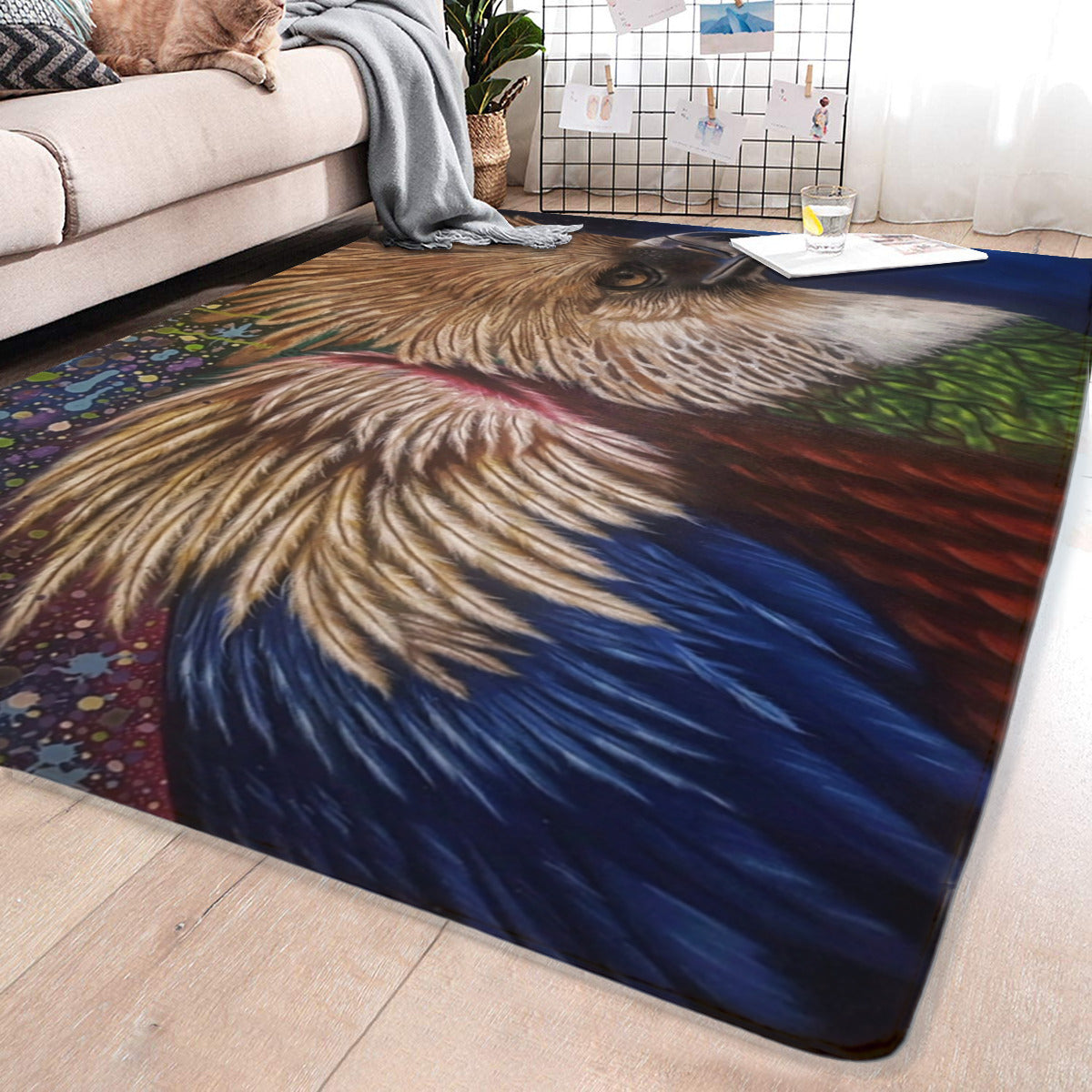 Bangs Garcia Flannel floor mat