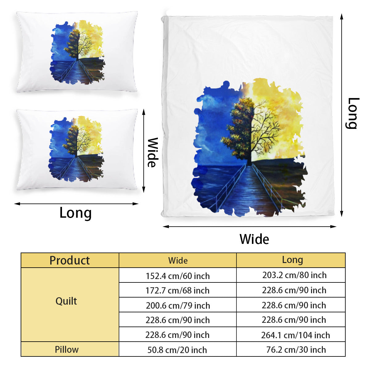 valerie garcia comforter set sizes