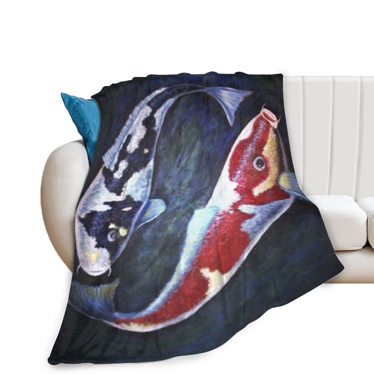 koi fish blanket limited edition