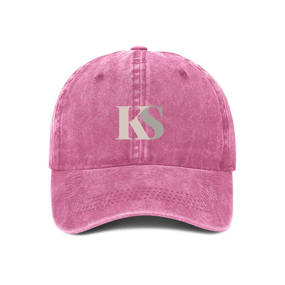 pink denim cap fluencify 