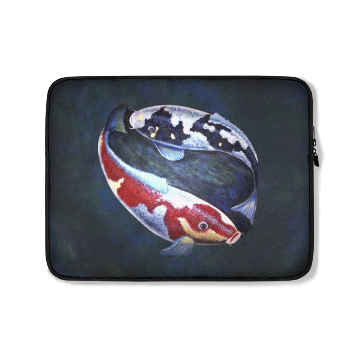 Bangs Garcia Laptop sleeve koi fish