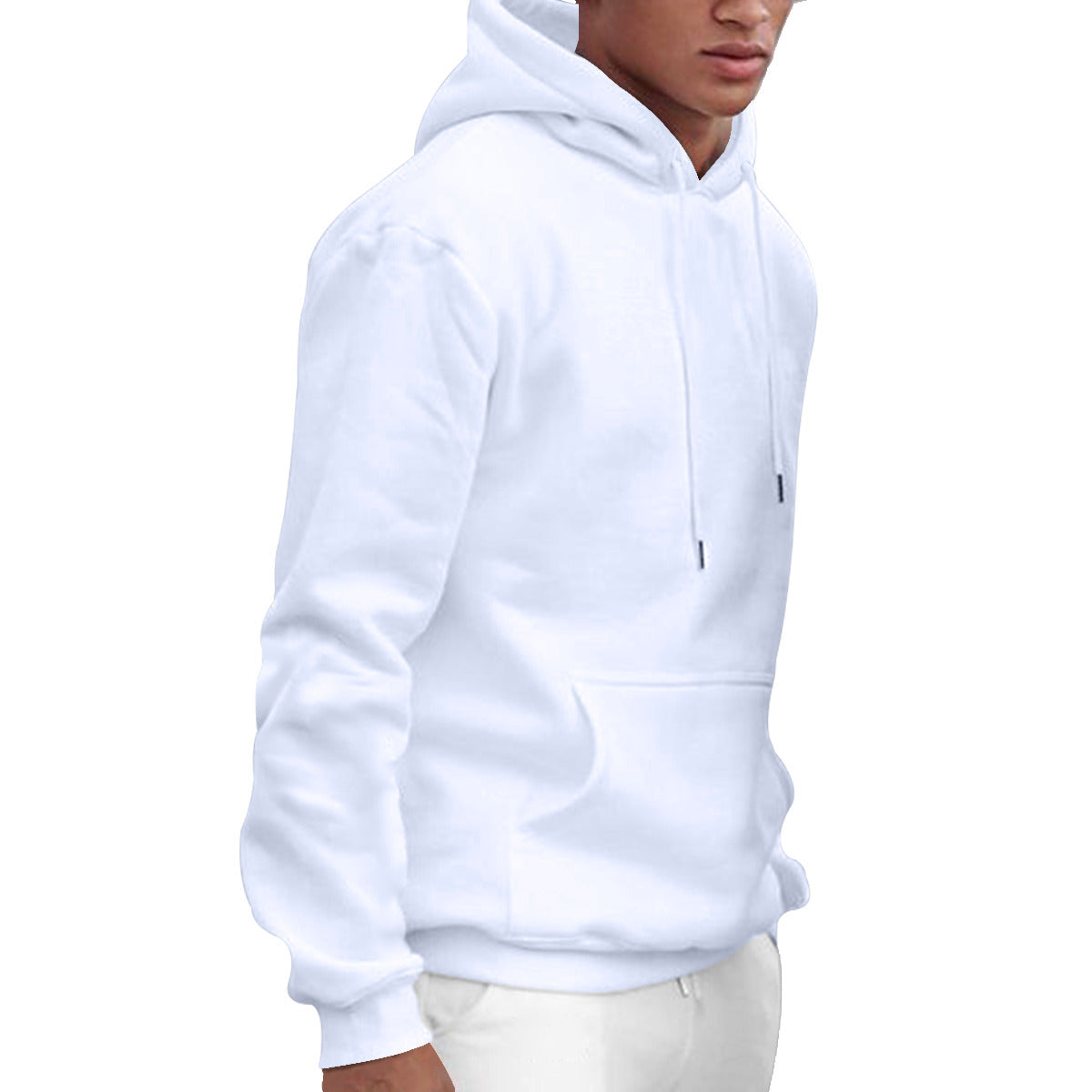 white hoodie anjo damiles left