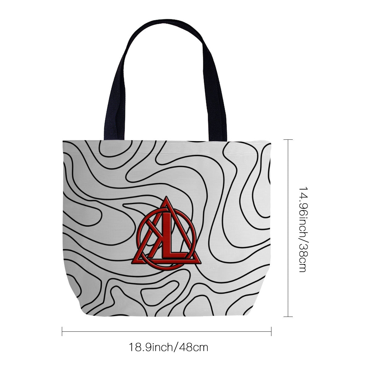 kris lawrence tote bag size